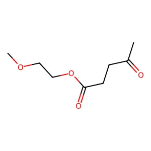 2-Methoxyethyl 4-oxopentanoate structure