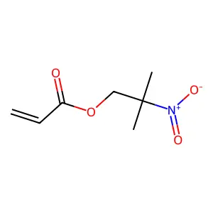 2-Methyl-2-nitropropyl prop-2-enoate structure