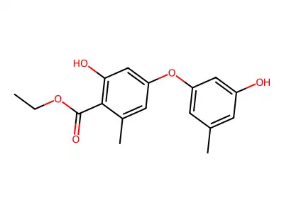 4-Carbethoxydiorcinal structure