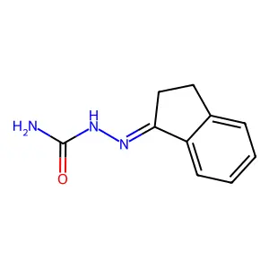 (2,3-Dihydroinden-1-ylideneamino)urea structure