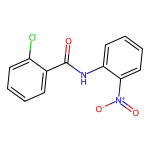 2-chloro-N-(2-nitrophenyl)benzamide structure