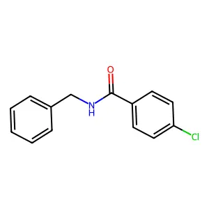 N-benzyl-4-chlorobenzamide structure