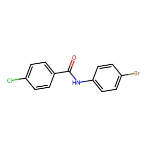 N-(4-Bromophenyl)-4-chlorobenzamide structure
