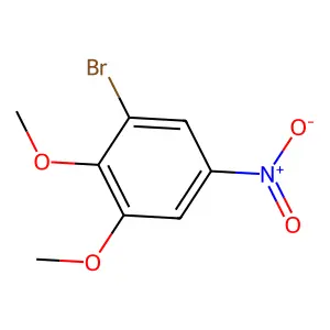 1-Bromo-2,3-dimethoxy-5-nitrobenzene structure