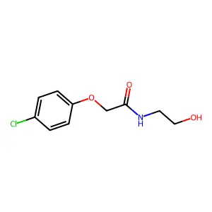 2-(4-Chloro-phenoxy)-N-(2-hydroxy-ethyl)-acetamide structure