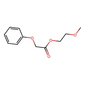 2-Methoxyethyl 2-phenoxyacetate structure