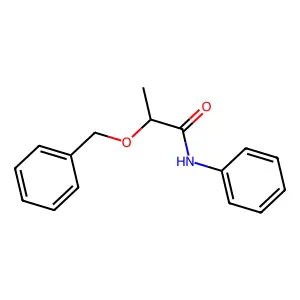 N-phenyl-2-phenylmethoxypropanamide structure