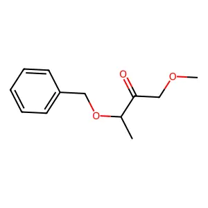 1-Methoxy-3-phenylmethoxybutan-2-one structure