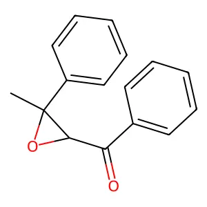 (3-Methyl-3-phenyloxiran-2-yl)(phenyl)methanone structure