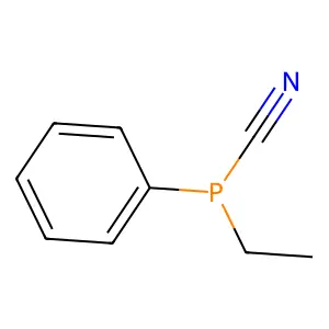 Phosphine, cyano-ethyl-phenyl- structure