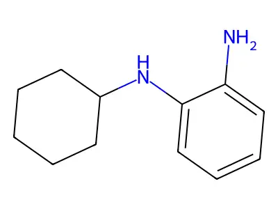 N-(2-aminophenyl)-N-cyclohexylamine structure