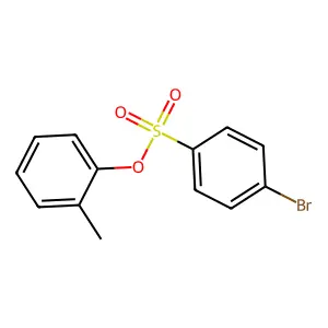 (2-Methylphenyl)4-bromobenzenesulfonate structure