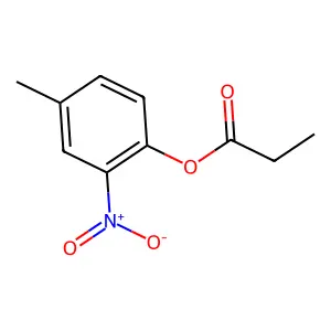 (4-Methyl-2-nitrophenyl) propanoate structure