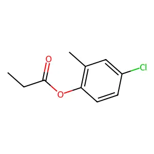 (4-Chloro-2-methylphenyl) propanoate structure