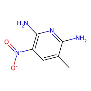 3-Methyl-5-nitropyridine-2,6-diamine structure