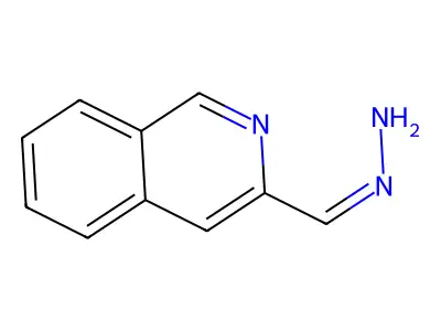 isoquinolin-3-ylmethylidenehydrazine structure