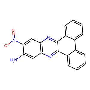 11-Nitrophenanthro[9,10-b]quinoxalin-12-amine structure