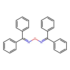 N-(benzhydrylideneamino)oxy-1,1-diphenylmethanimine structure