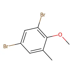 1,5-Dibromo-2-methoxy-3-methylbenzene structure