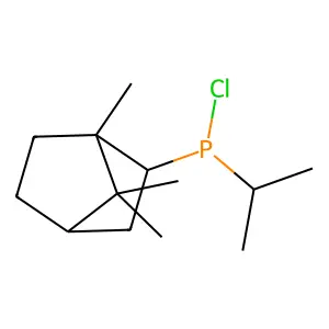 Isopropyl(1,7,7-trimethylbicyclo[2.2.1]hept-2-yl)phosphinous chloride structure