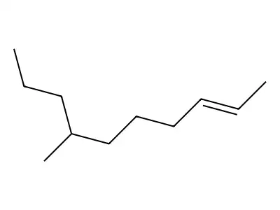 2-Decene, 7-methyl-, (Z)- structure