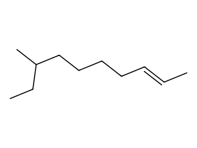2-Decene, 8-methyl-, (Z)- structure
