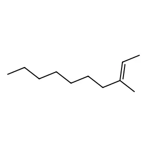3-Methyldec-2-ene structure