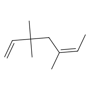 1,5-Heptadiene, 3,3,5-trimethyl- structure