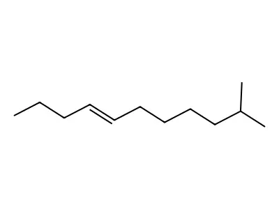 4-Undecene, 10-methyl-, (E)- structure
