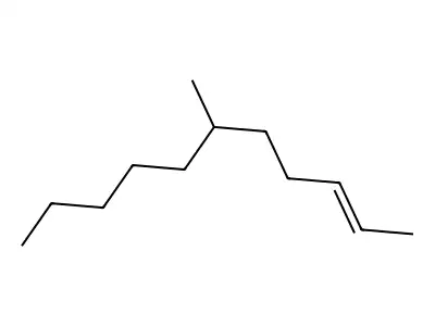 2-Undecene, 6-methyl-, (E)- structure