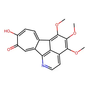 Grandirubrine structure