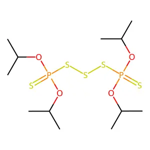 Bis(diisopropoxythiophosphinoyl) trisulphide structure