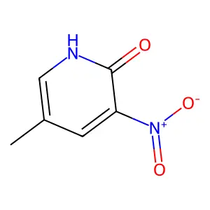2-Hydroxy-5-methyl-3-nitropyridine structure