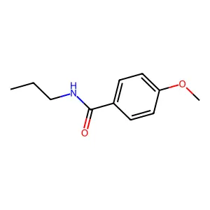 4-methoxy-N-propylbenzamide structure