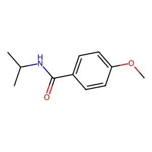 4-methoxy-N-propan-2-ylbenzamide structure