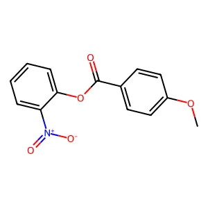 2-Nitrophenyl 4-methoxybenzoate structure