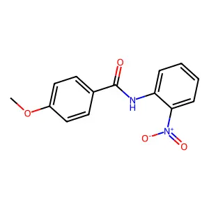 4-methoxy-N-(2-nitrophenyl)benzamide structure