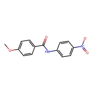 4-methoxy-N-(4-nitrophenyl)benzamide structure