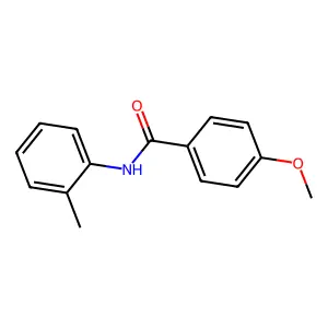 4-methoxy-N-(2-methylphenyl)benzamide structure