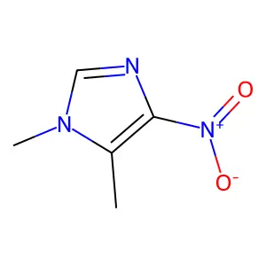 1,5-Dimethyl-4-nitro-1H-imidazole structure