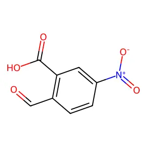 2-Formyl-5-nitrobenzoic acid structure