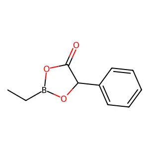 2-Ethyl-5-phenyl-1,3,2-dioxaborolan-4-one structure