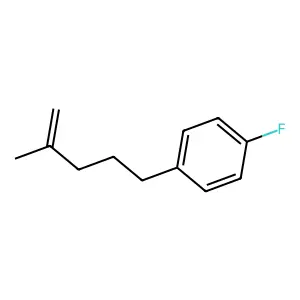5-(4-Fluorophenyl)-2-methyl-1-pentene structure