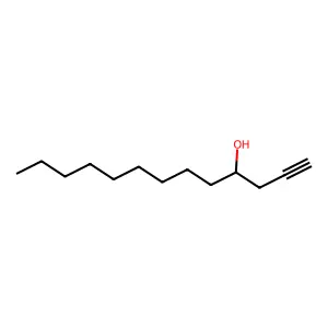 1-Tridecyn-4-ol structure