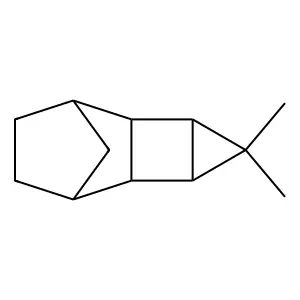 Tetracyclo[5.2.1.0(2,6).0(3,5)]decane, 4,4-dimethyl- structure