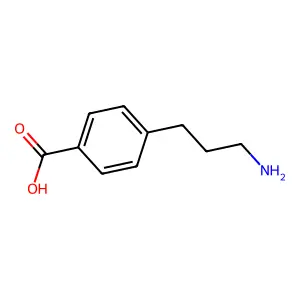 4-(3-Aminopropyl)benzoic acid structure