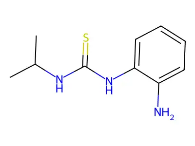 1-(2-Aminophenyl)-3-propan-2-ylthiourea structure