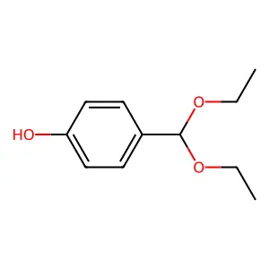 4-(Diethoxymethyl)phenol structure