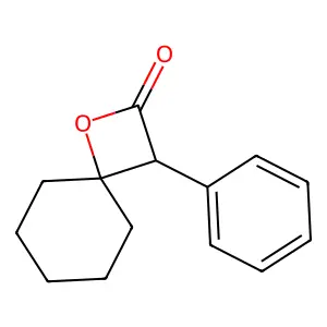 3-Phenyl-1-oxaspiro[3.5]nonan-2-one structure