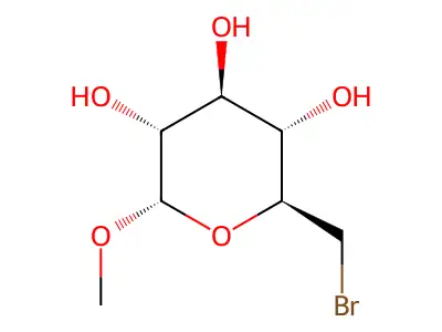 2-(Bromomethyl)-6-methoxy-oxane-3,4,5-triol structure